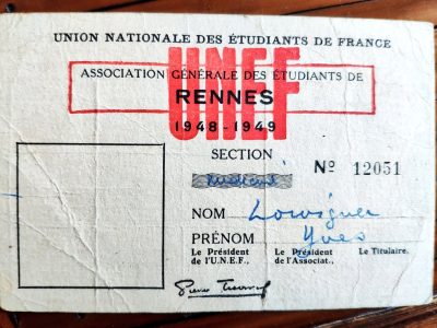 1945-1971_Carte adhérente